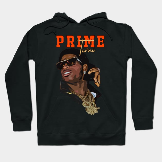 Prime Time Of Deion Hoodie by ShionTji